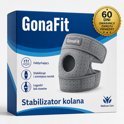 GonaFit Tri-Stabil™ — Twój ból kolana to nie starość. To niestabilność