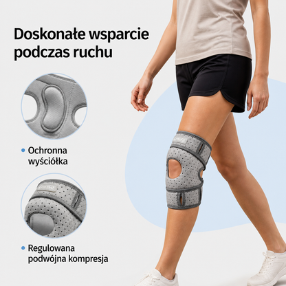 GonaFit Tri-Stabil™ — Twój ból kolana to nie starość. To niestabilność