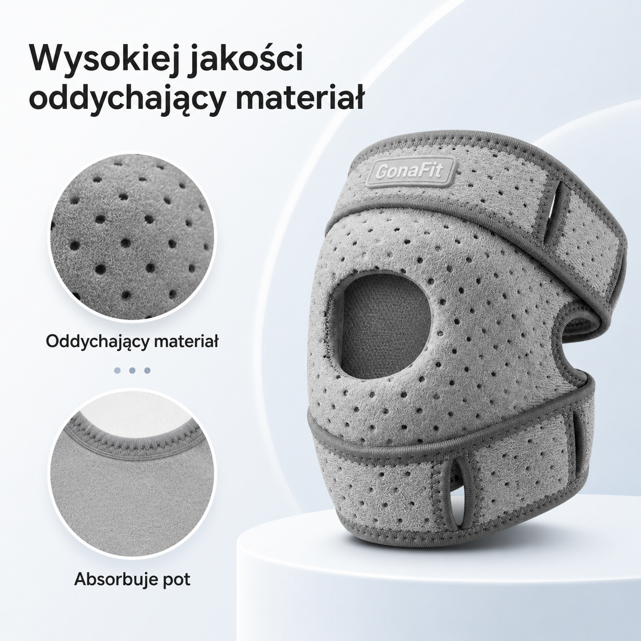 GonaFit Tri-Stabil™ — Twój ból kolana to nie starość. To niestabilność