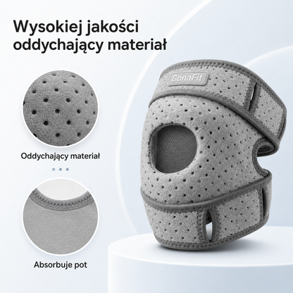 GonaFit Tri-Stabil™ — Twój ból kolana to nie starość. To niestabilność